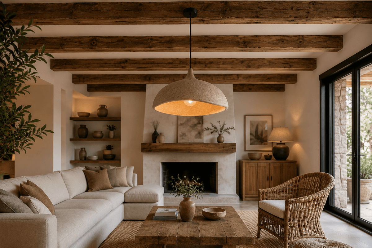 Quel Luminaire Plafond Avec Poutres ? - LuminaSeat Image