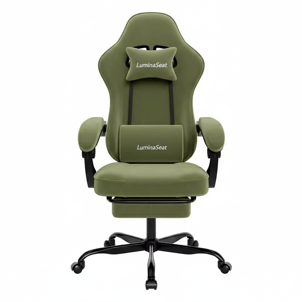 Chaise Gaming Verte - Edition LuminaSeat