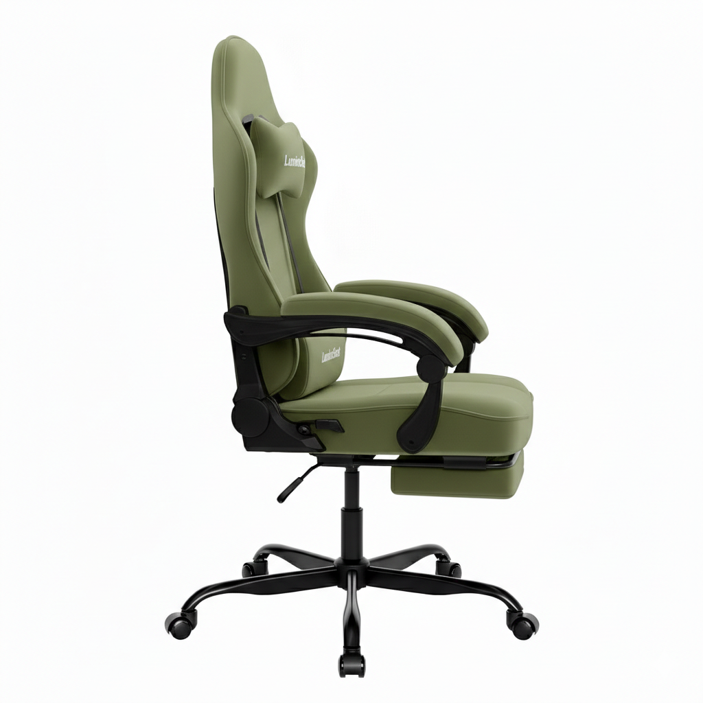 Chaise Gaming Verte - Edition LuminaSeat