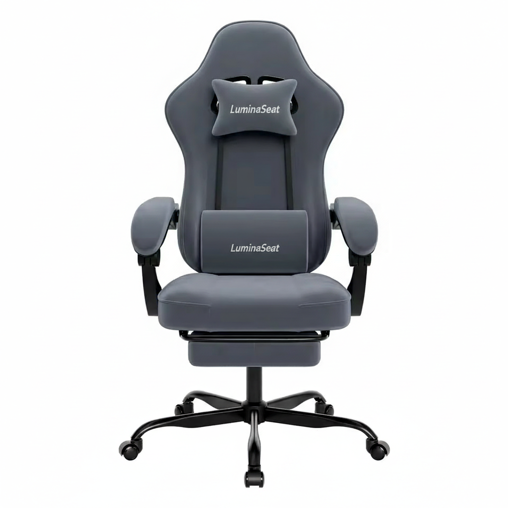 Chaise gaming Grise - Edition LuminaSeat