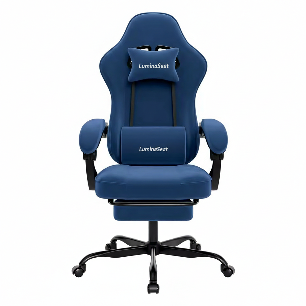 Chaise Gaming Bleue - Edition LuminaSeat