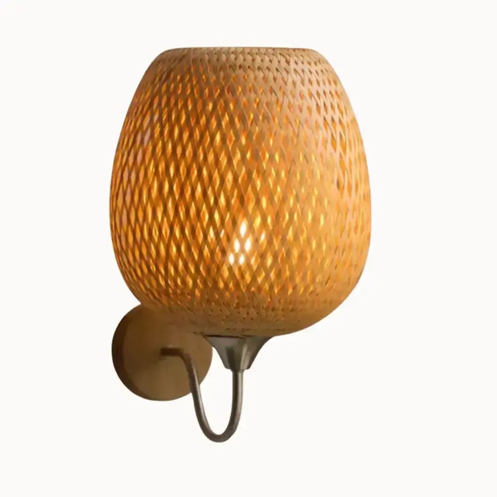 Applique murale bambou naturel | Miralle - LuminaSeat