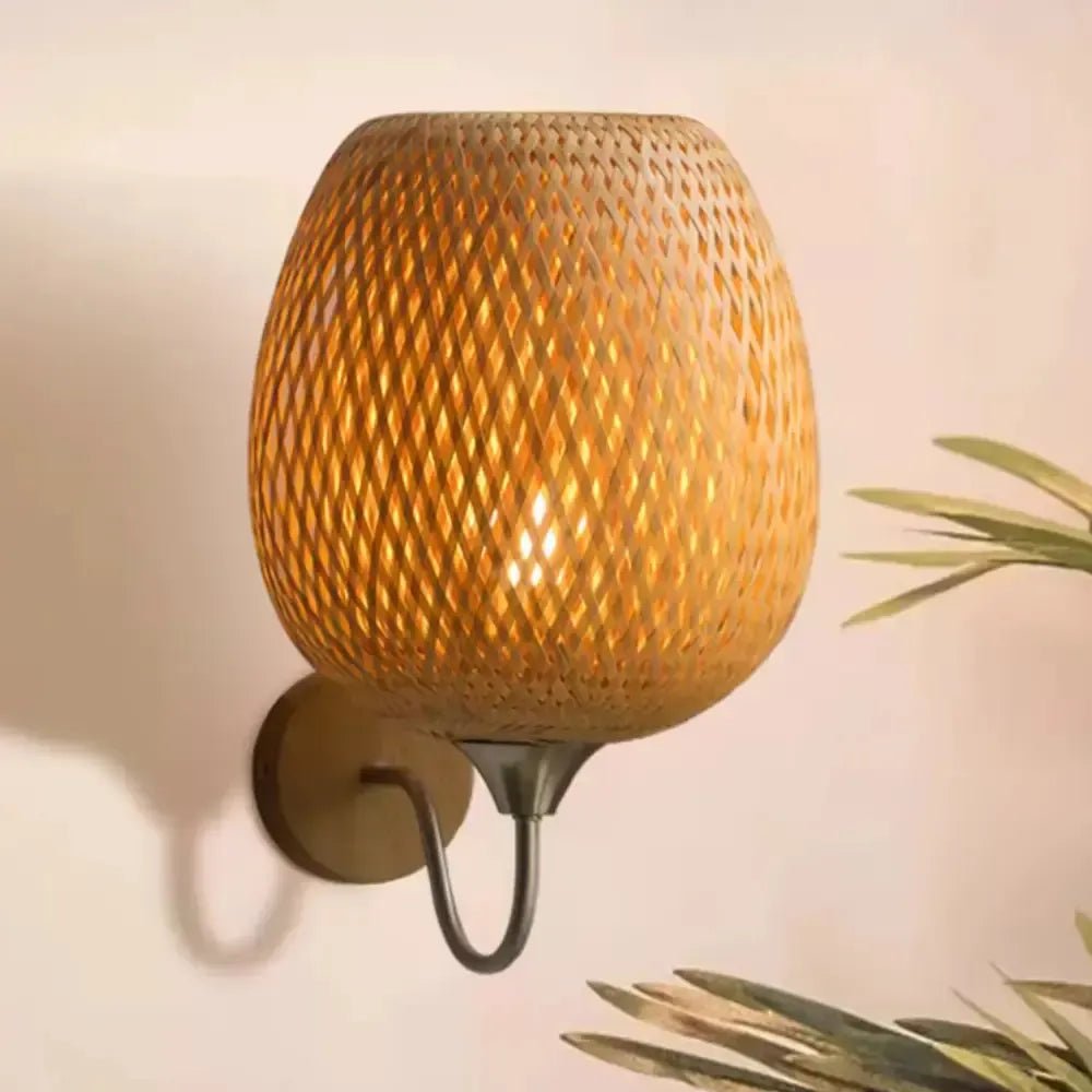 Applique murale bambou naturel | Miralle - LuminaSeat