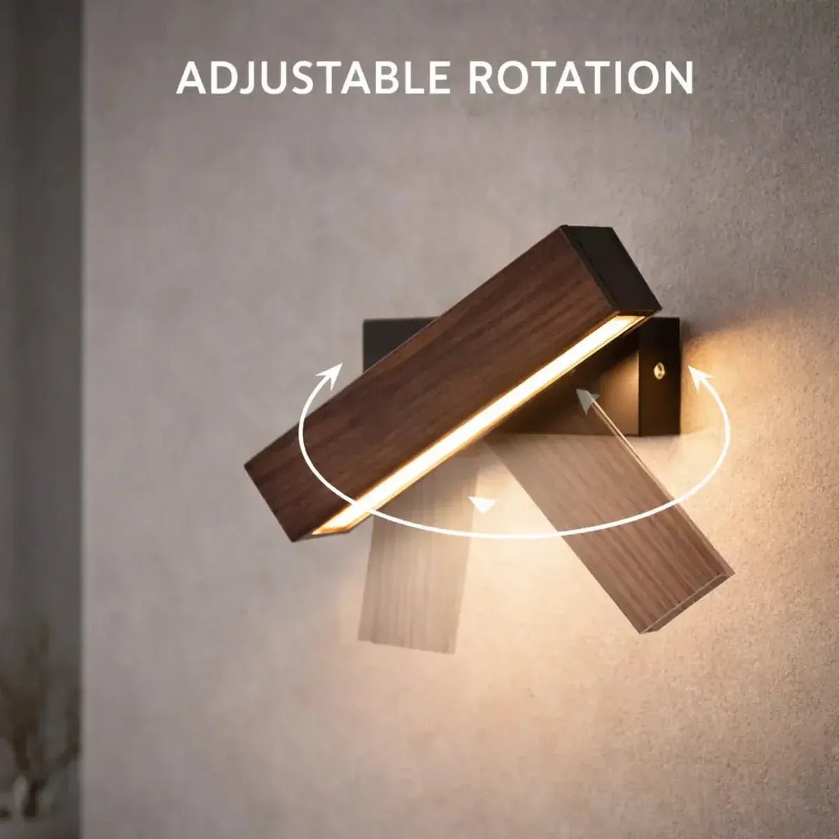 Applique murale LED en bois Ø 30 cm | Meakla - LuminaSeat
