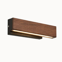 Applique murale LED en bois Ø 30 cm | Meakla - LuminaSeat