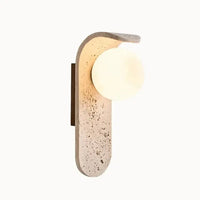 Applique murale scandinave en travertin | Nirxo - LuminaSeat