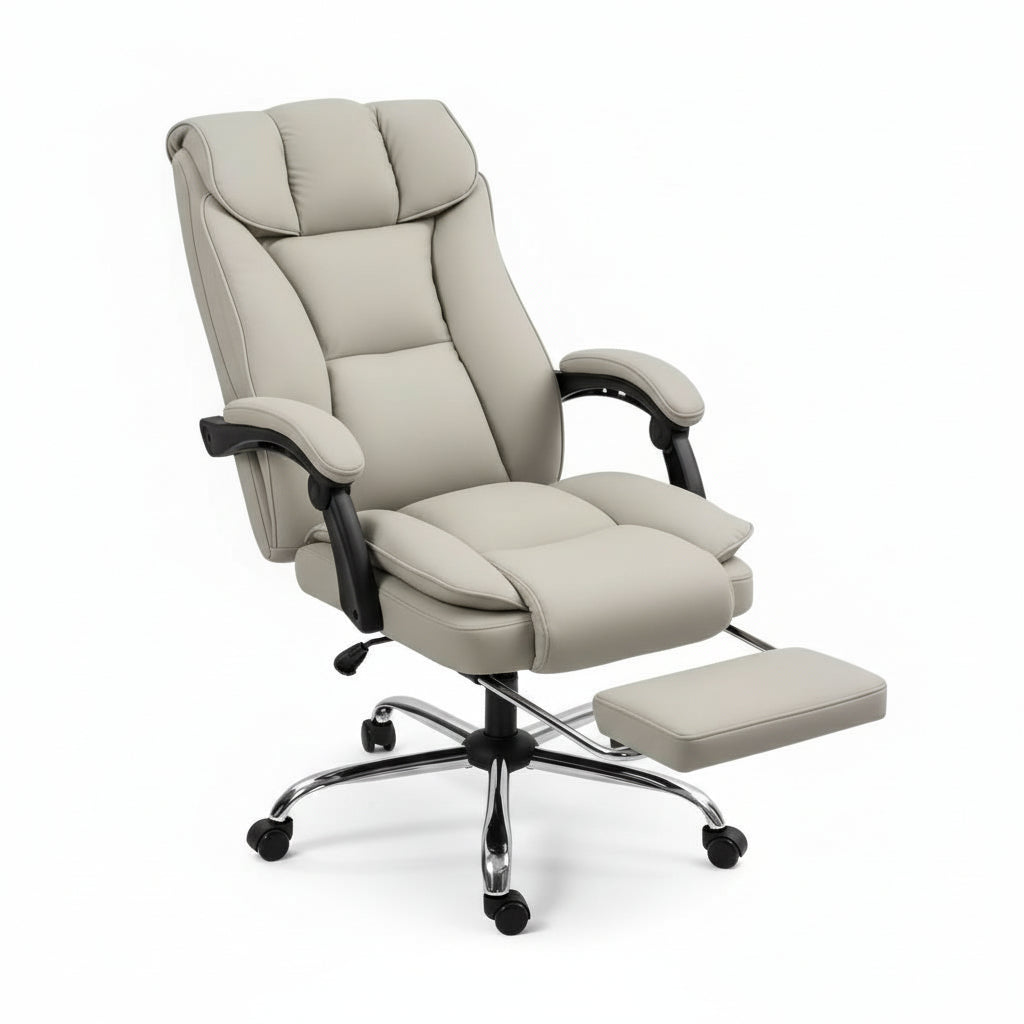 Siège de Bureau Prestige - Confort Crème & Relaxation