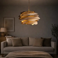 Suspension en bambou & bois naturel Ø 30 cm | Rosia