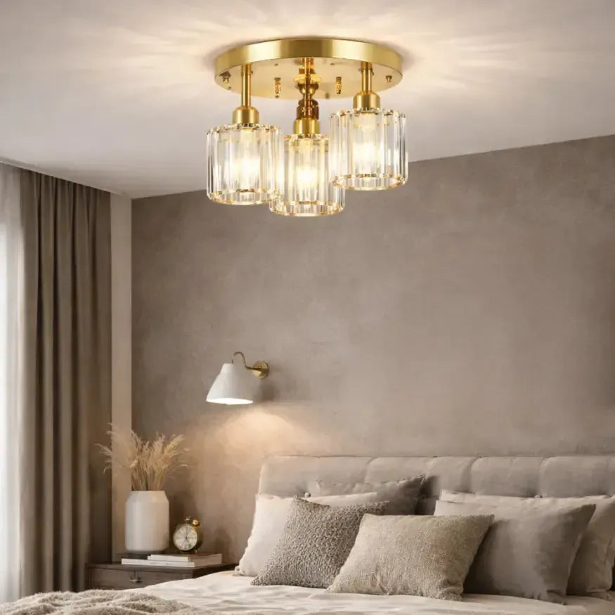 Plafonnier moderne en verre | Tualio