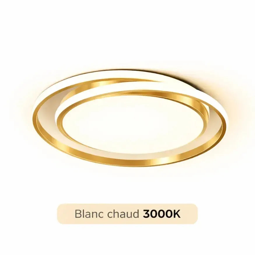 Plafonnier LED design moderne circulaire | Sunnyr