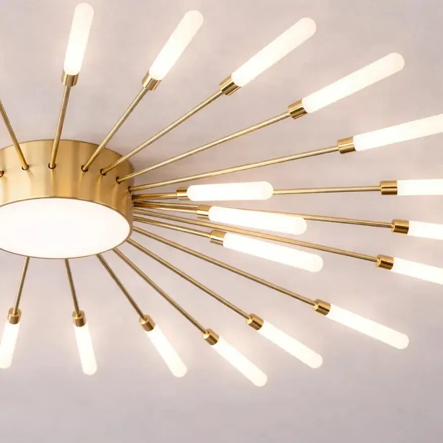 Plafonnier LED design graphique moderne | Toilua