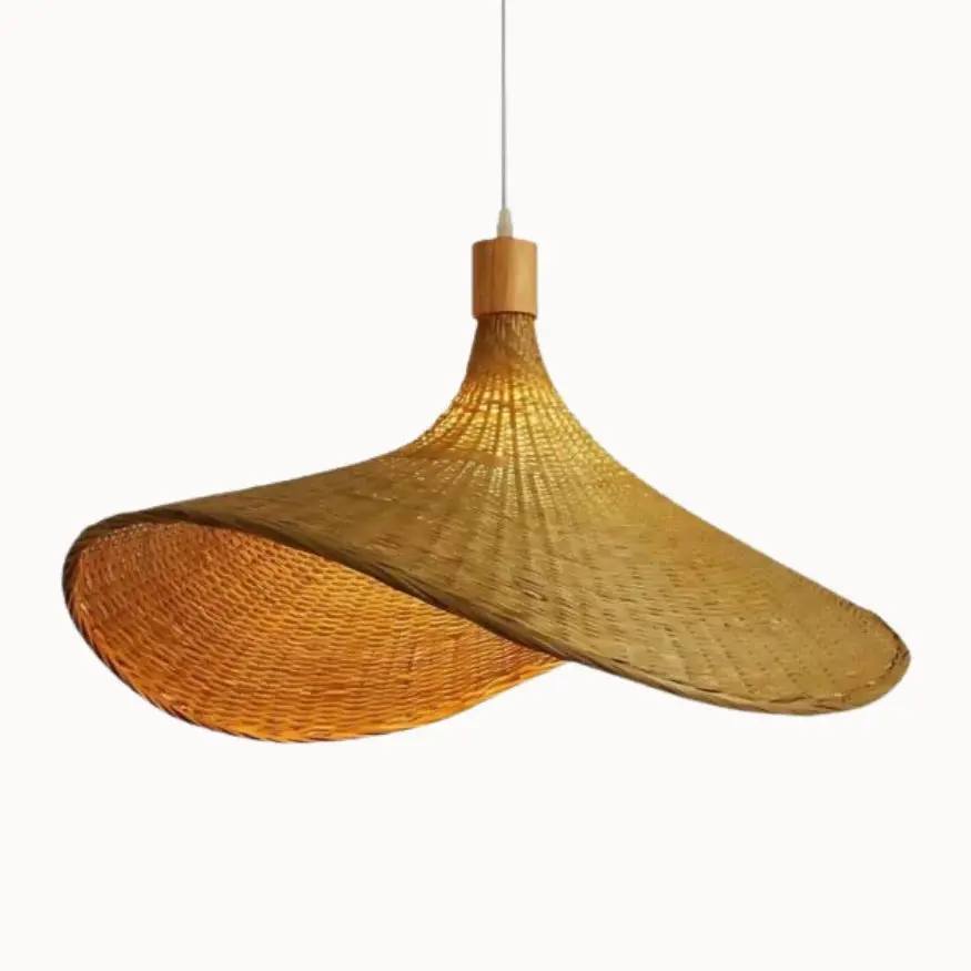 Suspension sculptural en bambou | Filenne