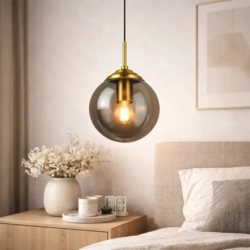 Suspension Moderne en verre Ø 15 cm | Galioep