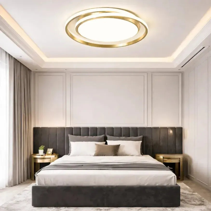 Plafonnier LED design moderne circulaire | Sunnyr