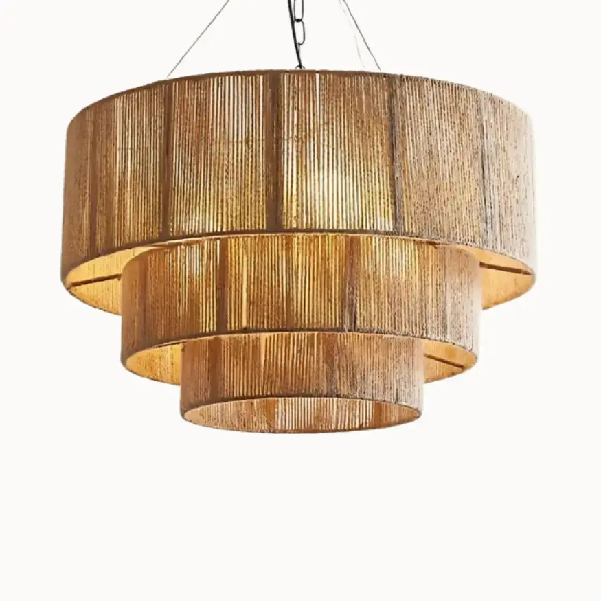 Suspension design en chanvre naturel | Luxua