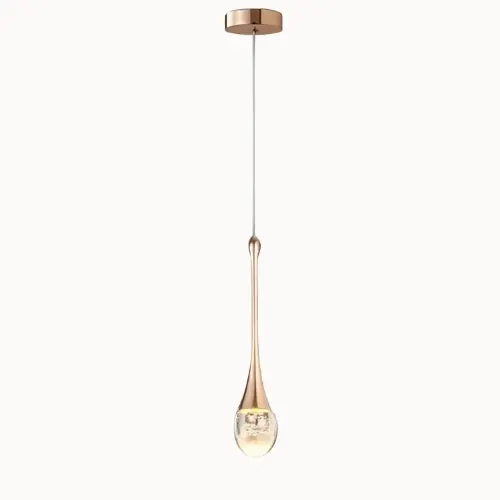 Suspension moderne en cristal Ø 35 cm | Goulina