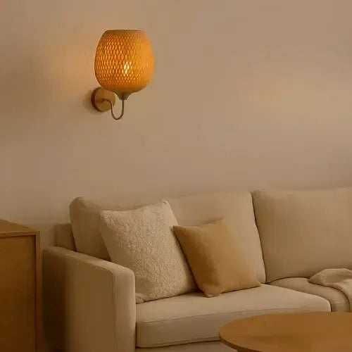 Applique murale bambou naturel | Miralle