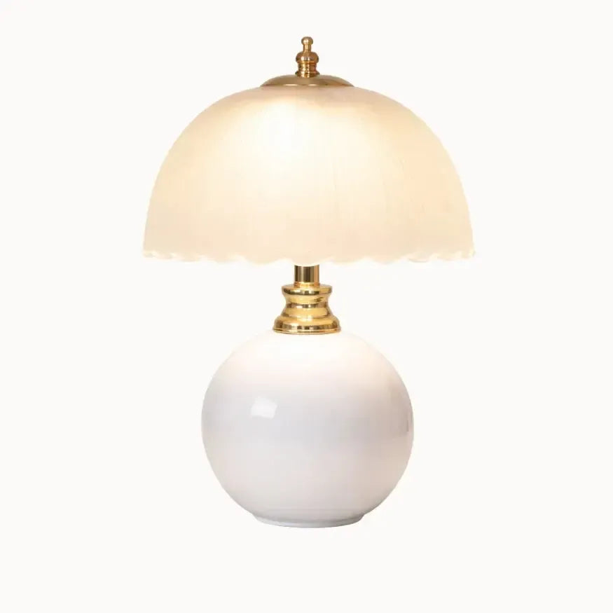Lampe de chevet vintage en Céramique & Verre | Parani