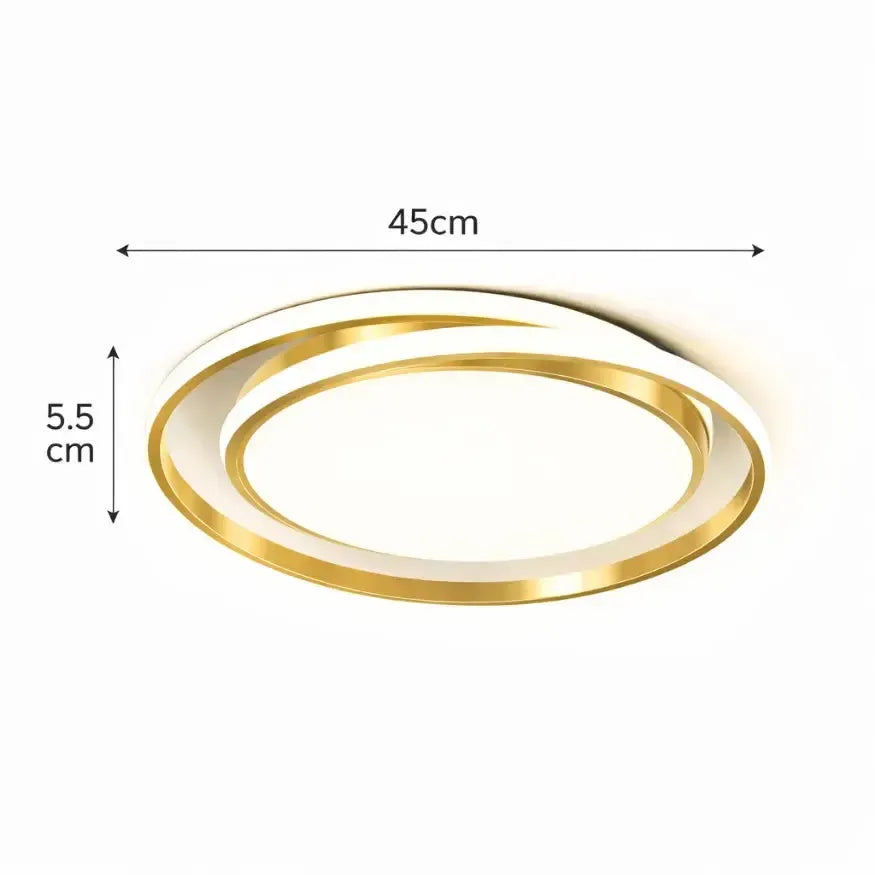 Plafonnier LED design moderne circulaire | Sunnyr