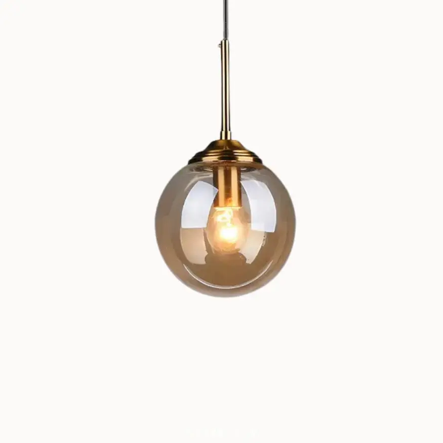 Suspension Moderne en verre Ø 15 cm | Galioep