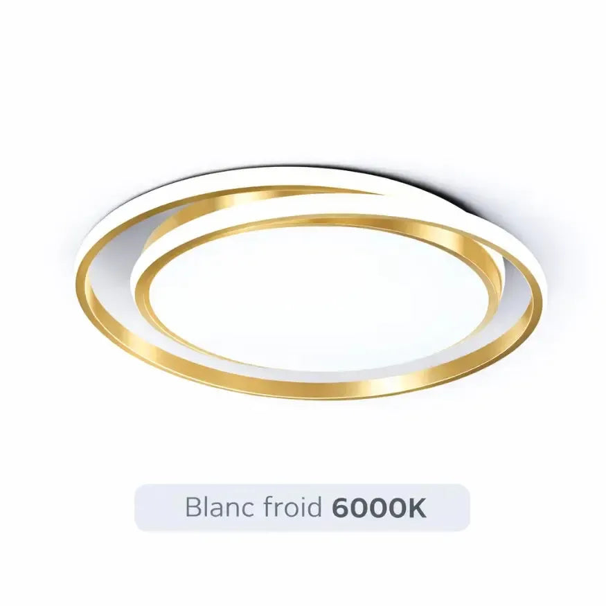Plafonnier LED design moderne circulaire | Sunnyr