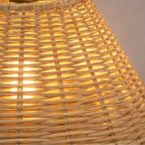 Lampe de chevet bambou tressé | Tiruna - LuminaSeat