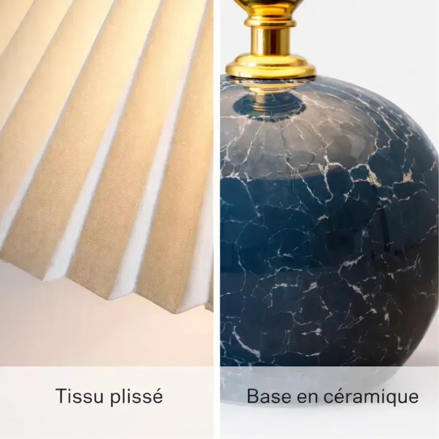Lampe de chevet design en Céramique | Tulina - LuminaSeat