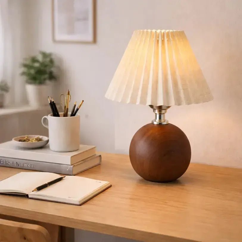 Lampe de chevet en bois massif | Usiris - LuminaSeat