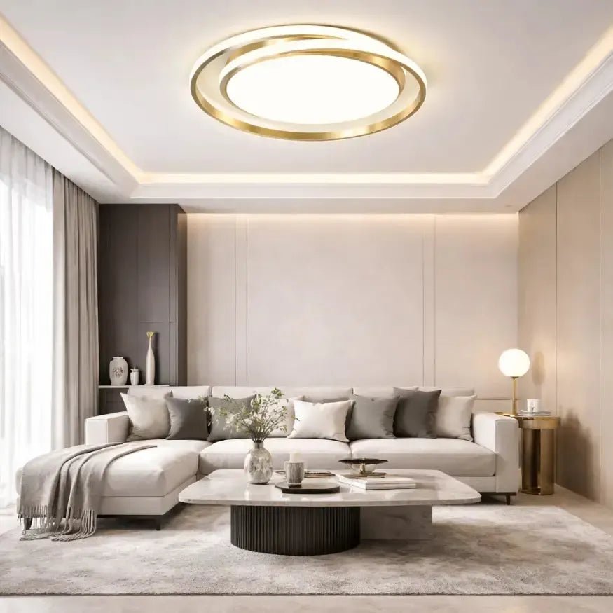 Plafonnier LED design moderne circulaire | Sunnyr - LuminaSeat