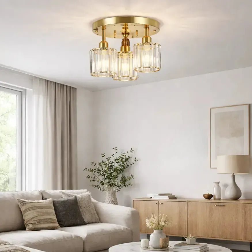 Plafonnier moderne en verre | Tualio - LuminaSeat