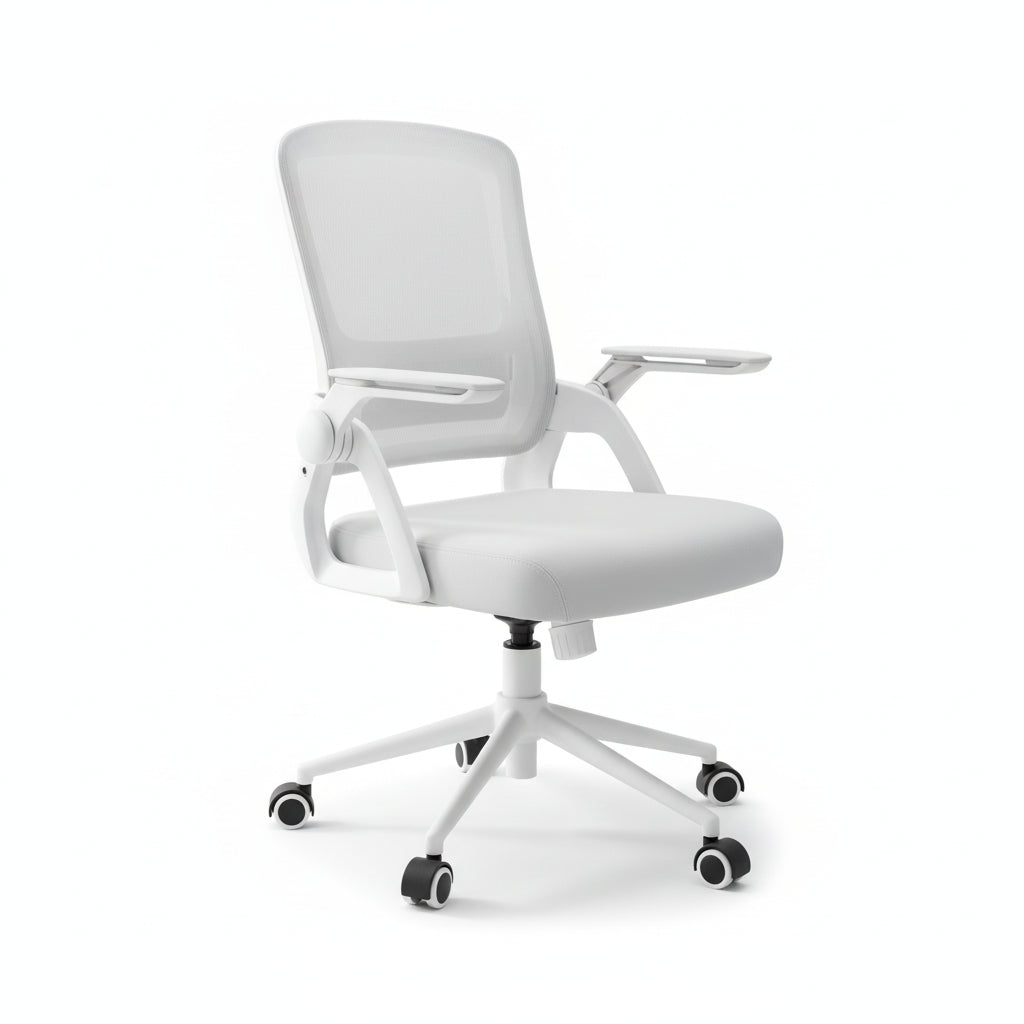 Chaise de Bureau Pure Flex - Design Blanc & Ergonomie
