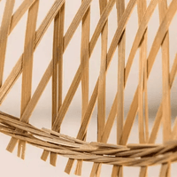 Suspension bambou design aérien Ø 35 cm | DIviano - LuminaSeat