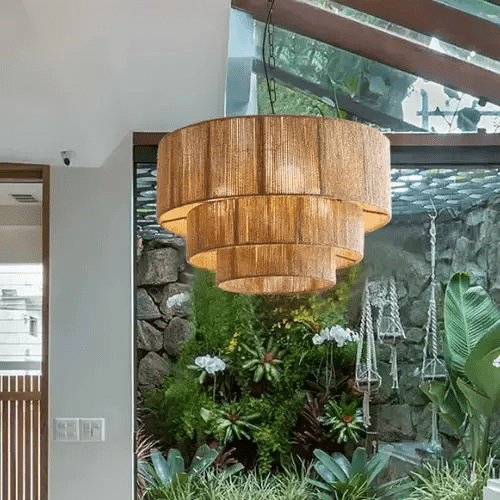 Suspension design en chanvre naturel | Luxua - LuminaSeat