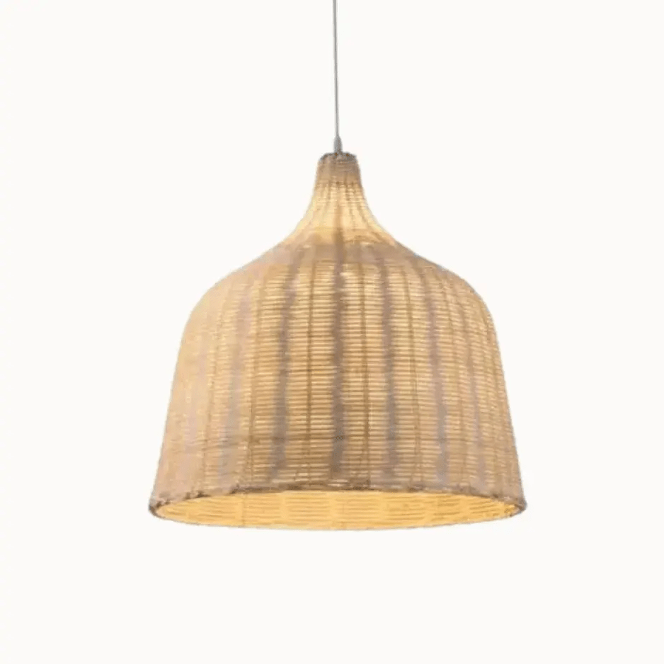 Suspension en Bambou Naturel Ø 25 cm | Vulmi - LuminaSeat