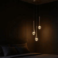 Suspension moderne en cristal Ø 35 cm | Goulina - LuminaSeat