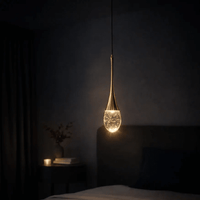Suspension moderne en cristal Ø 35 cm | Goulina - LuminaSeat