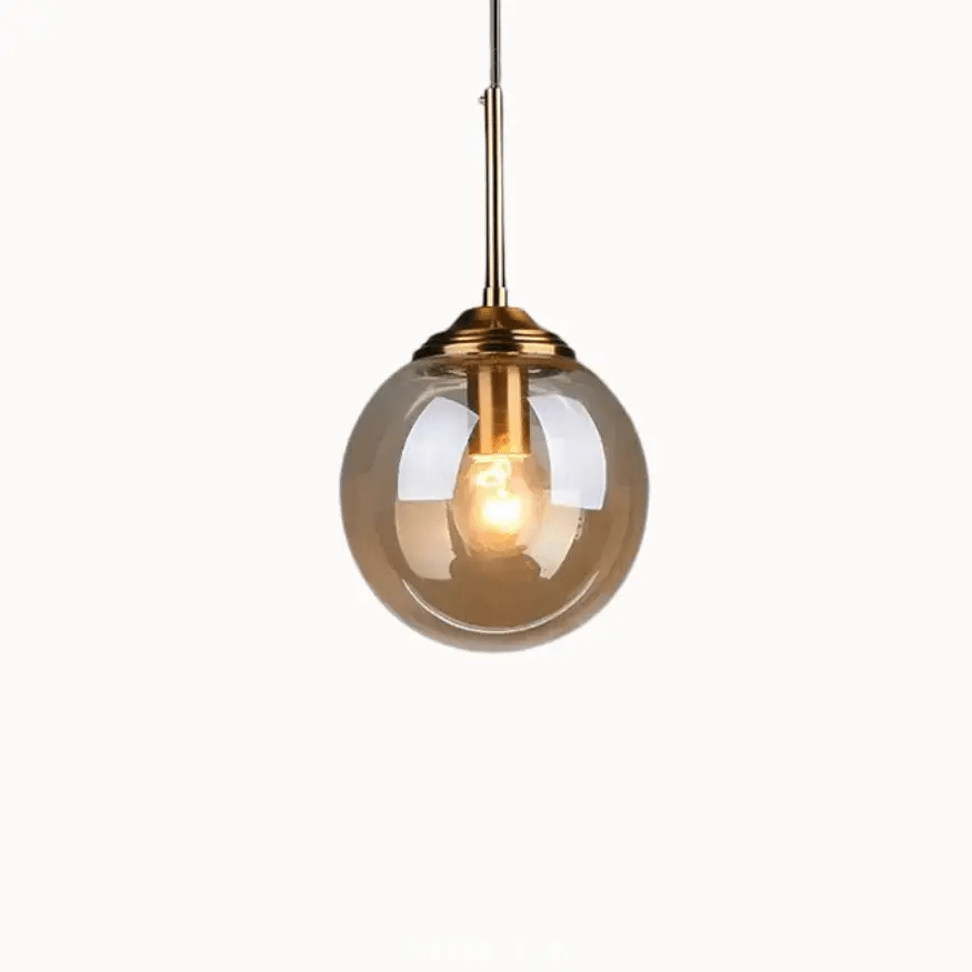 Suspension Moderne en verre Ø 15 cm | Galioep - LuminaSeat