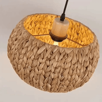 Suspension osier tressage artisanal Ø 30 cm | Tressila - LuminaSeat