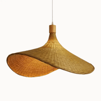 Suspension sculptural en bambou | Filenne - LuminaSeat