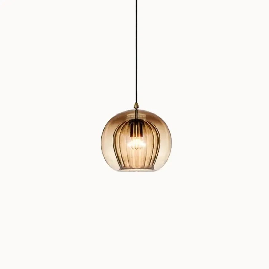 Suspension verre design Ø 20 cm | Roulio - LuminaSeat