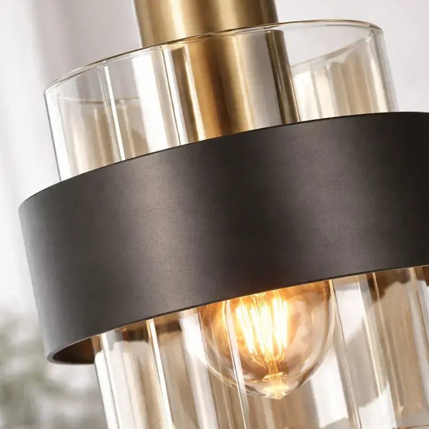 Suspension verre moderne Ø 20 cm | Tino - LuminaSeat